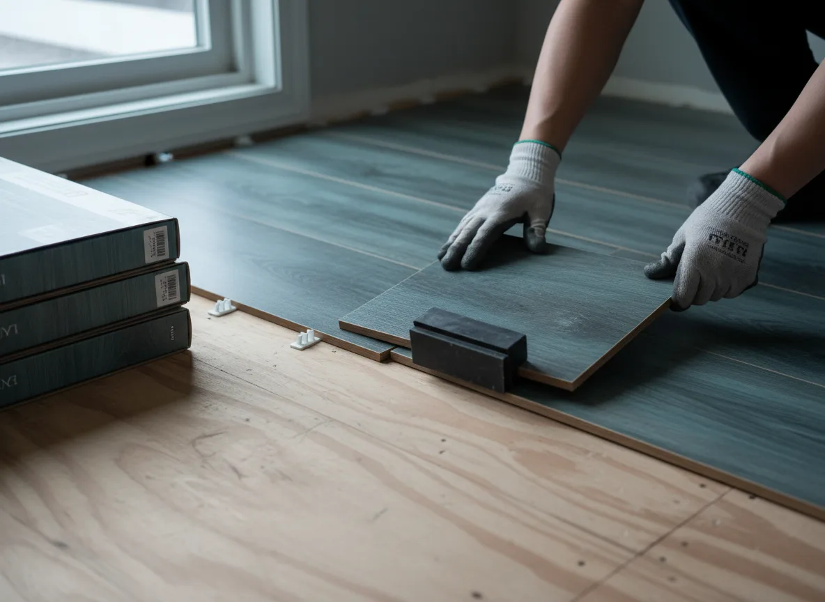 Luxury Vinyl Plank Installation company in Milesville, SD